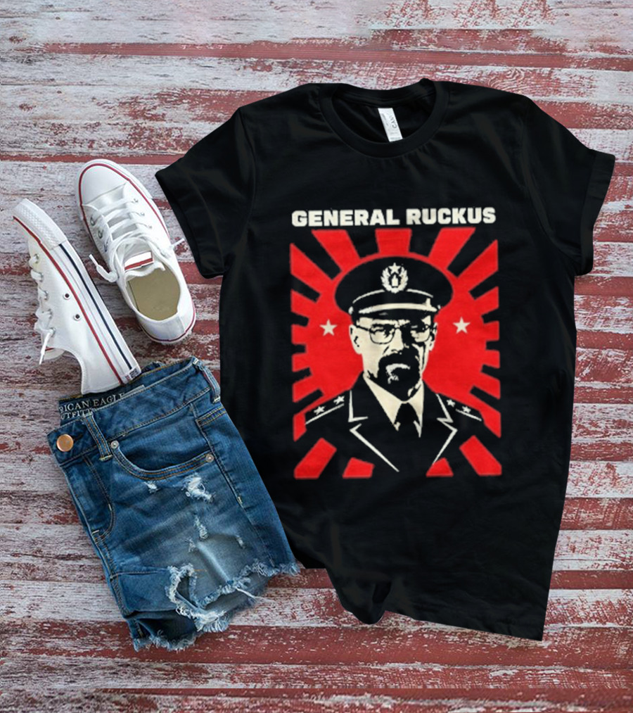General Ruckus Walter White Red Star Uniform T-Shirt