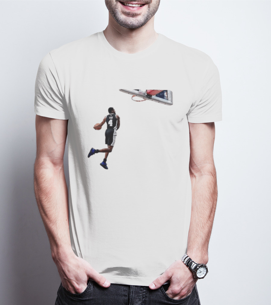 DeAaron Fox Dunk Action Sacramento Kings Basketball NBA T-Shirt