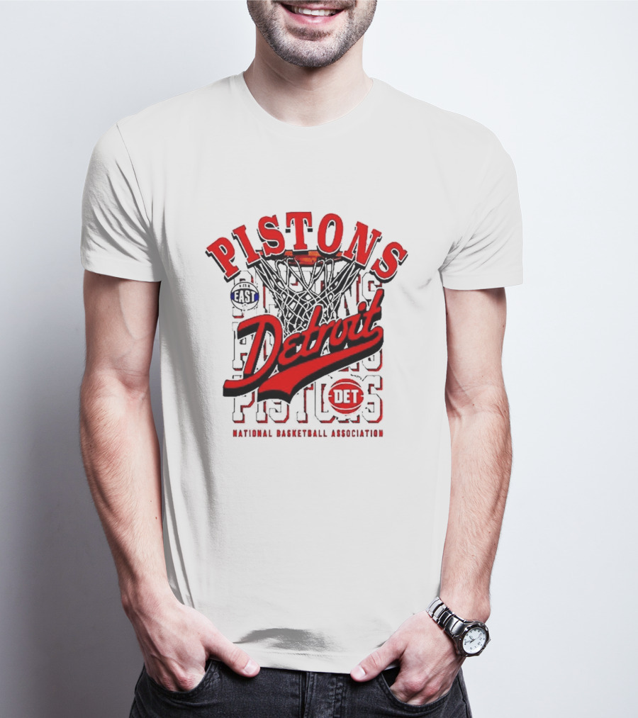 Pistons Detroit National Basketball Association East DET T-Shirt
