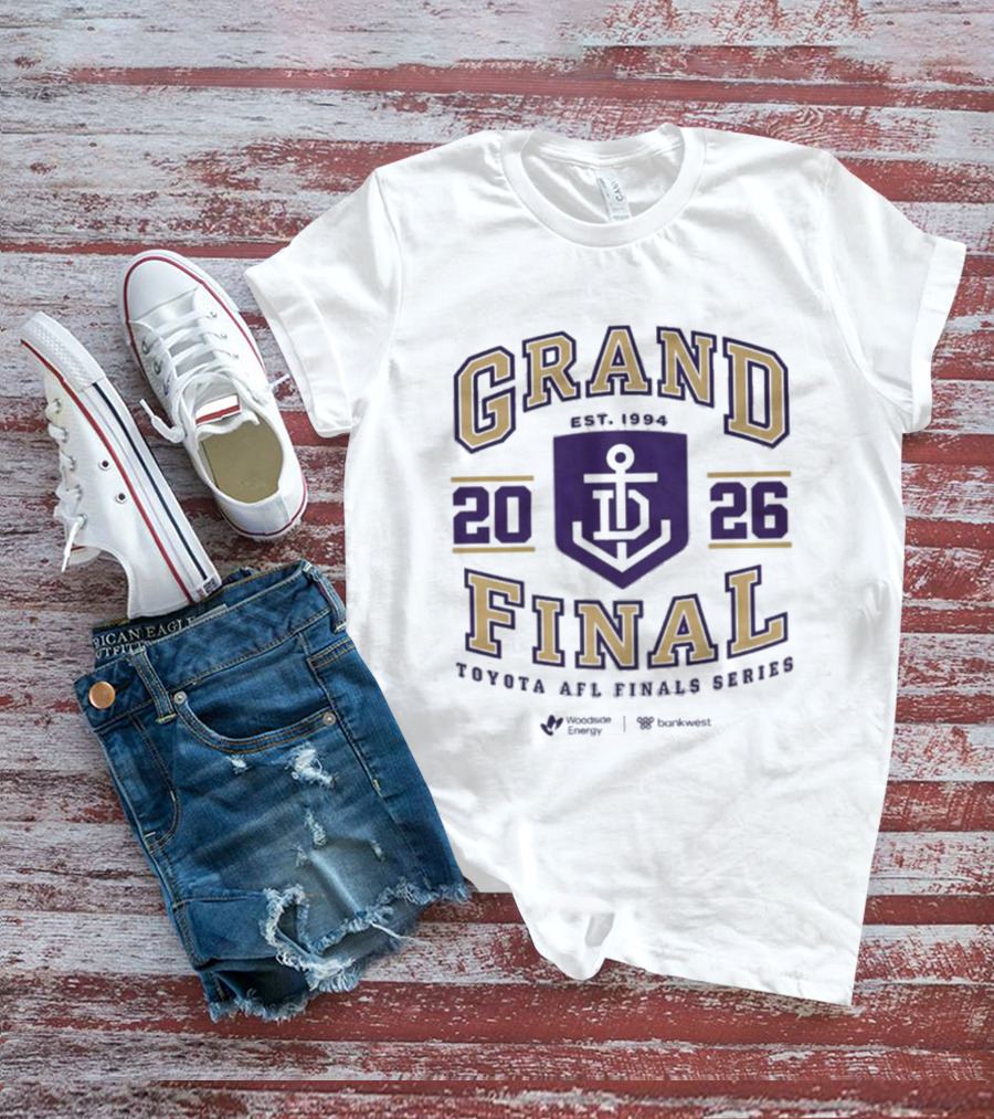 Fremantle Dockers 2026 Grand Final Toyota AFL Finals Series T-Shirt