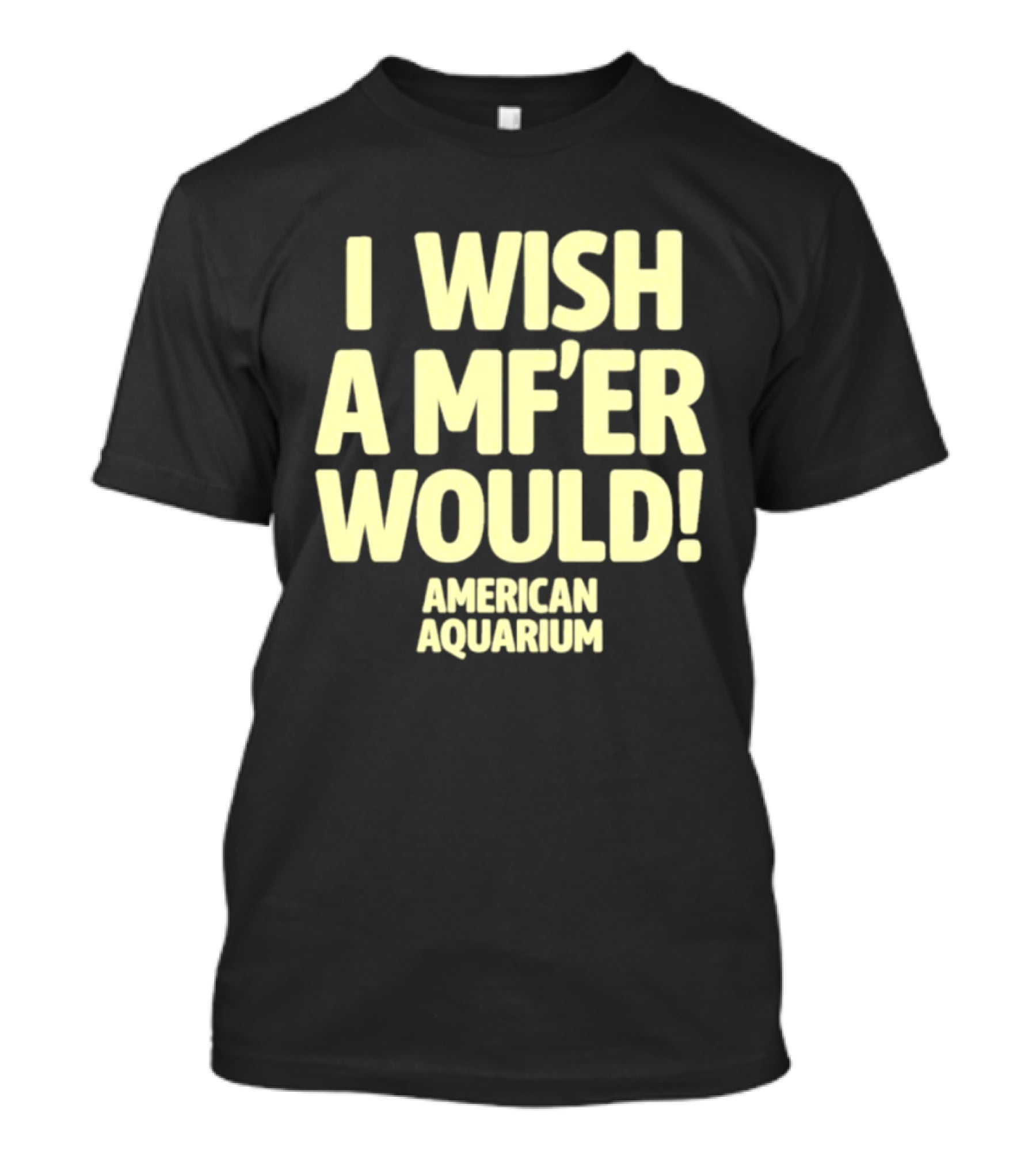 American Aquarium I Wish A MF'er Would T-Shirt