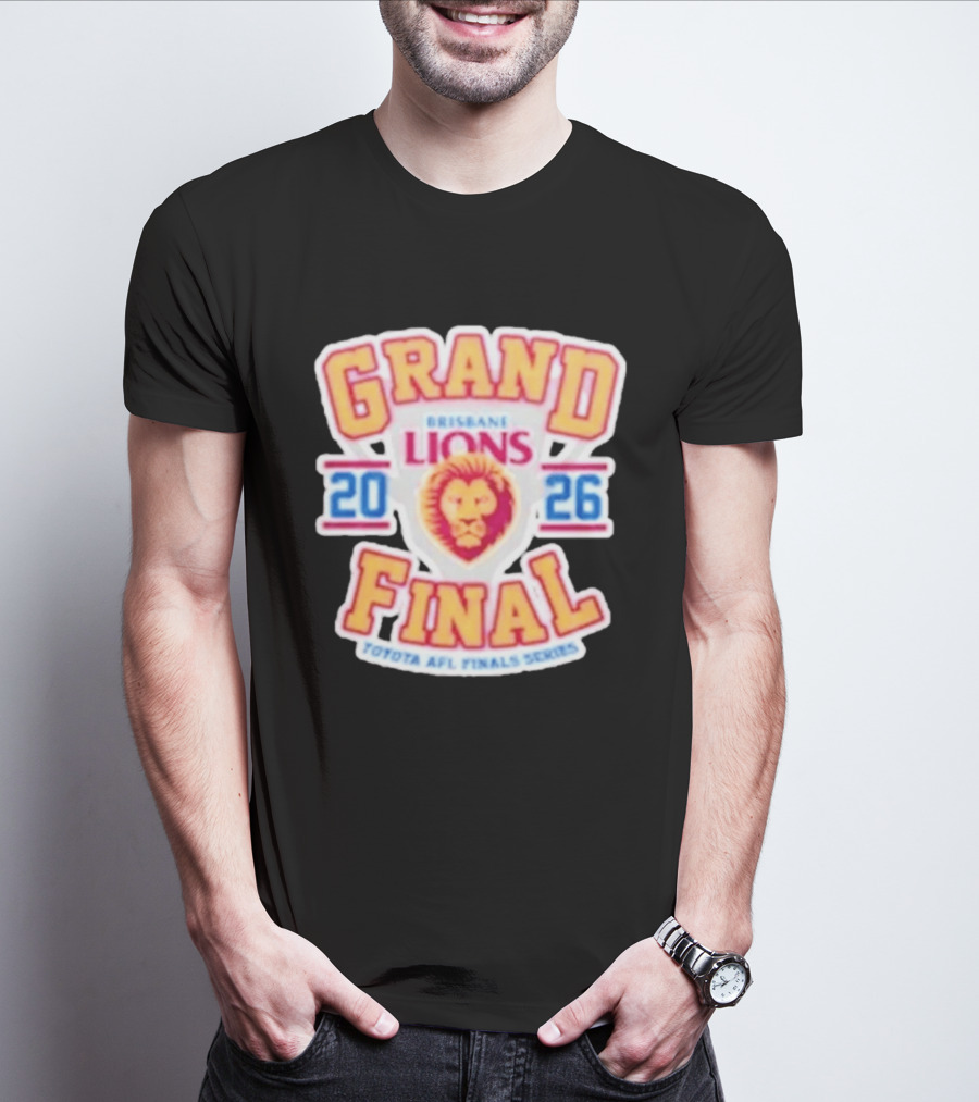 Brisbane Lions 2026 Grand Final Toyota AFL Finals Series T-Shirt