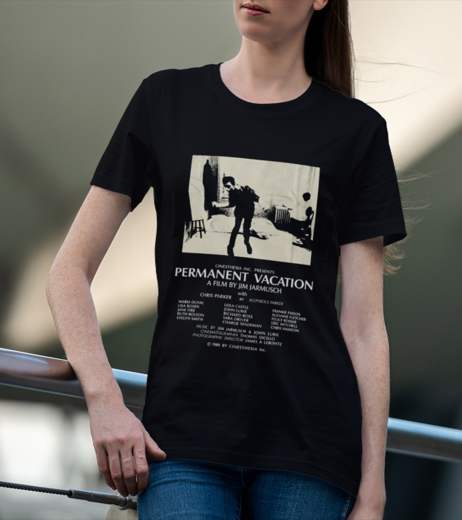 BTS Suga Min Yoongi Chris Parker Jim Jarmusch Permanent Vacation Film T-Shirt