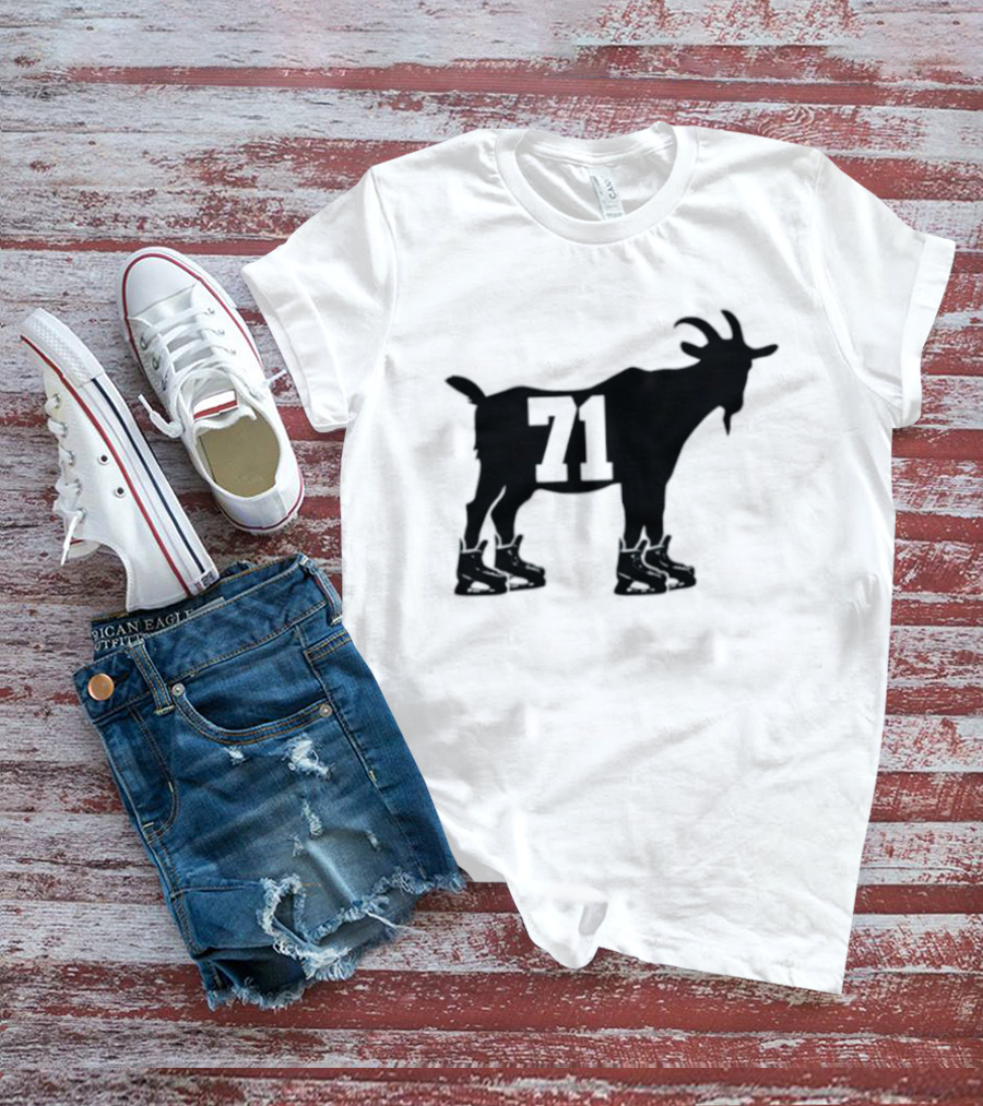 Macklin Celebrini San Jose Sharks GOAT 71 T-Shirt