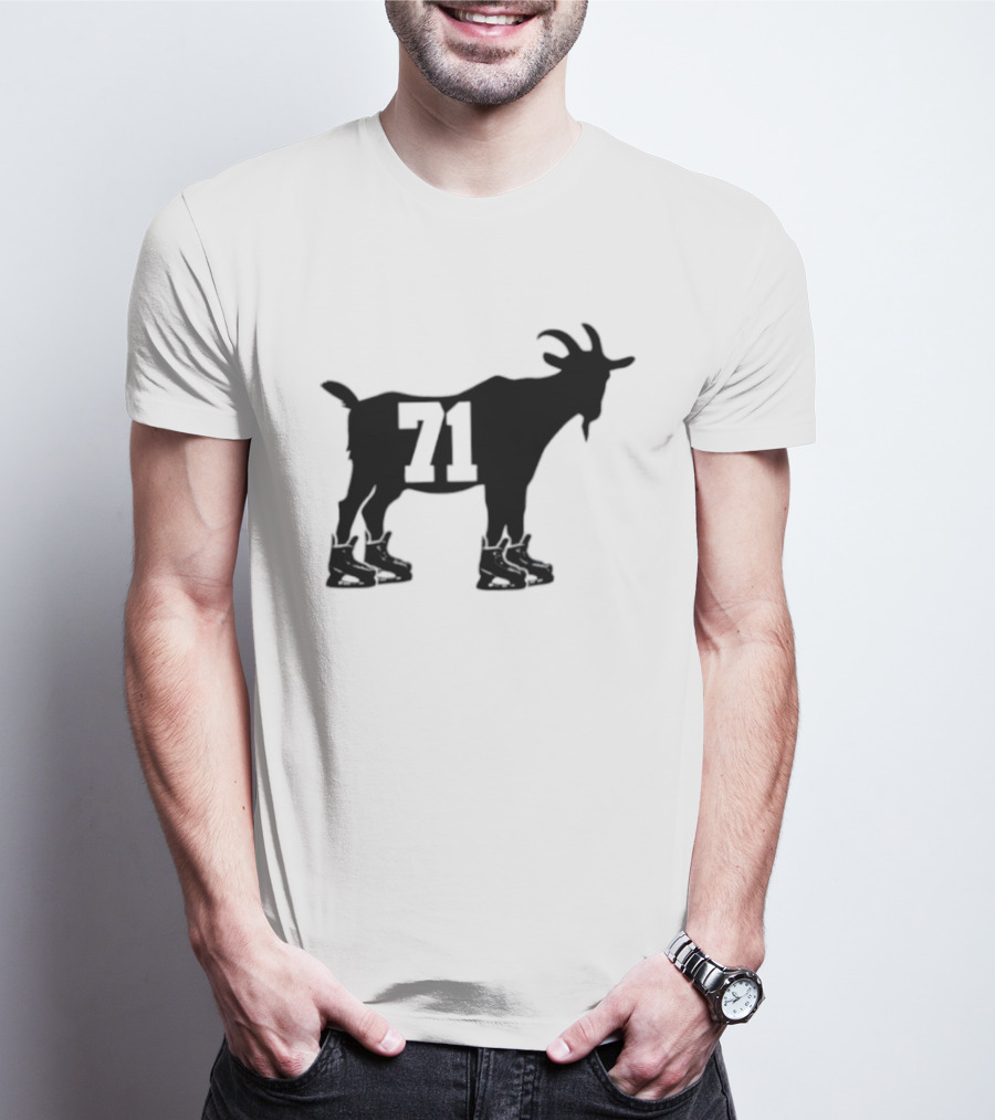 Macklin Celebrini San Jose Sharks GOAT 71 T-Shirt