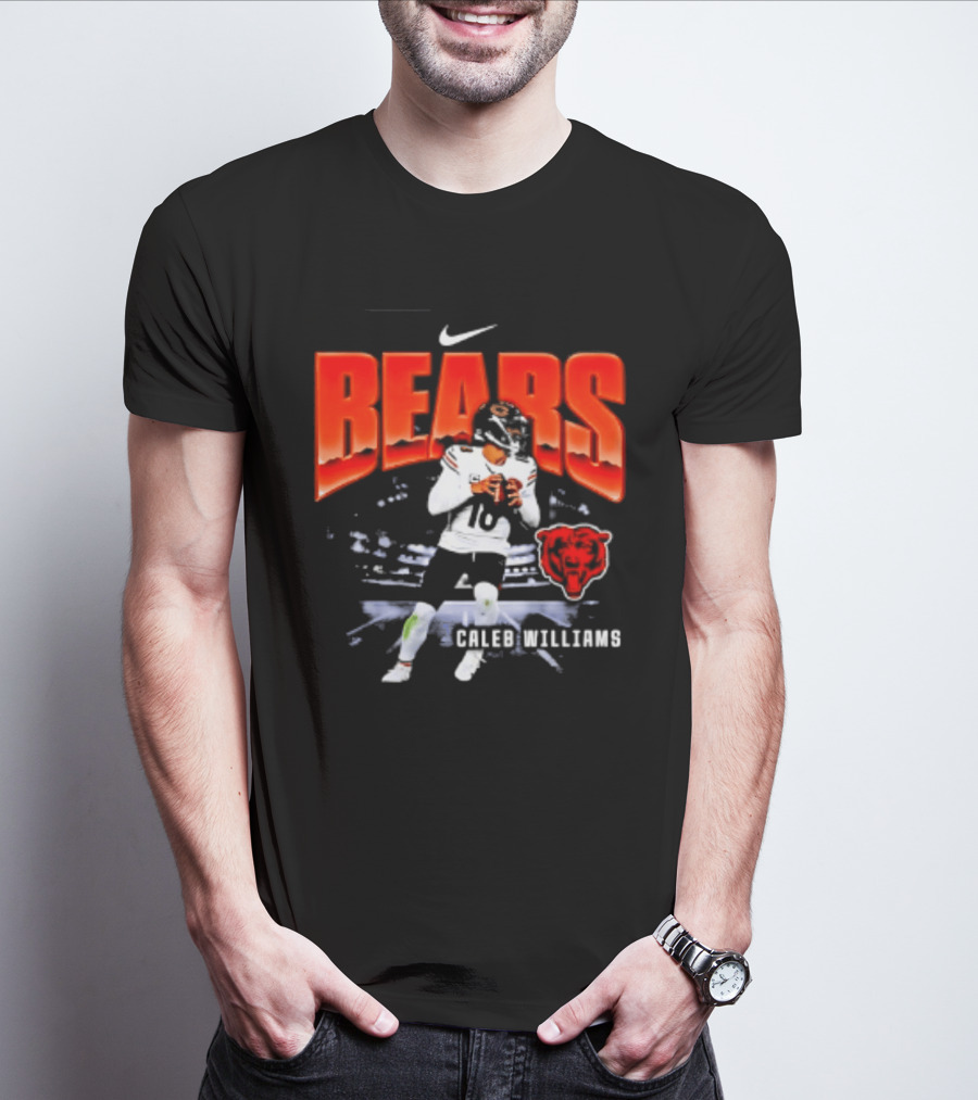 Nike Caleb Williams Bears Player Max90 T-Shirt