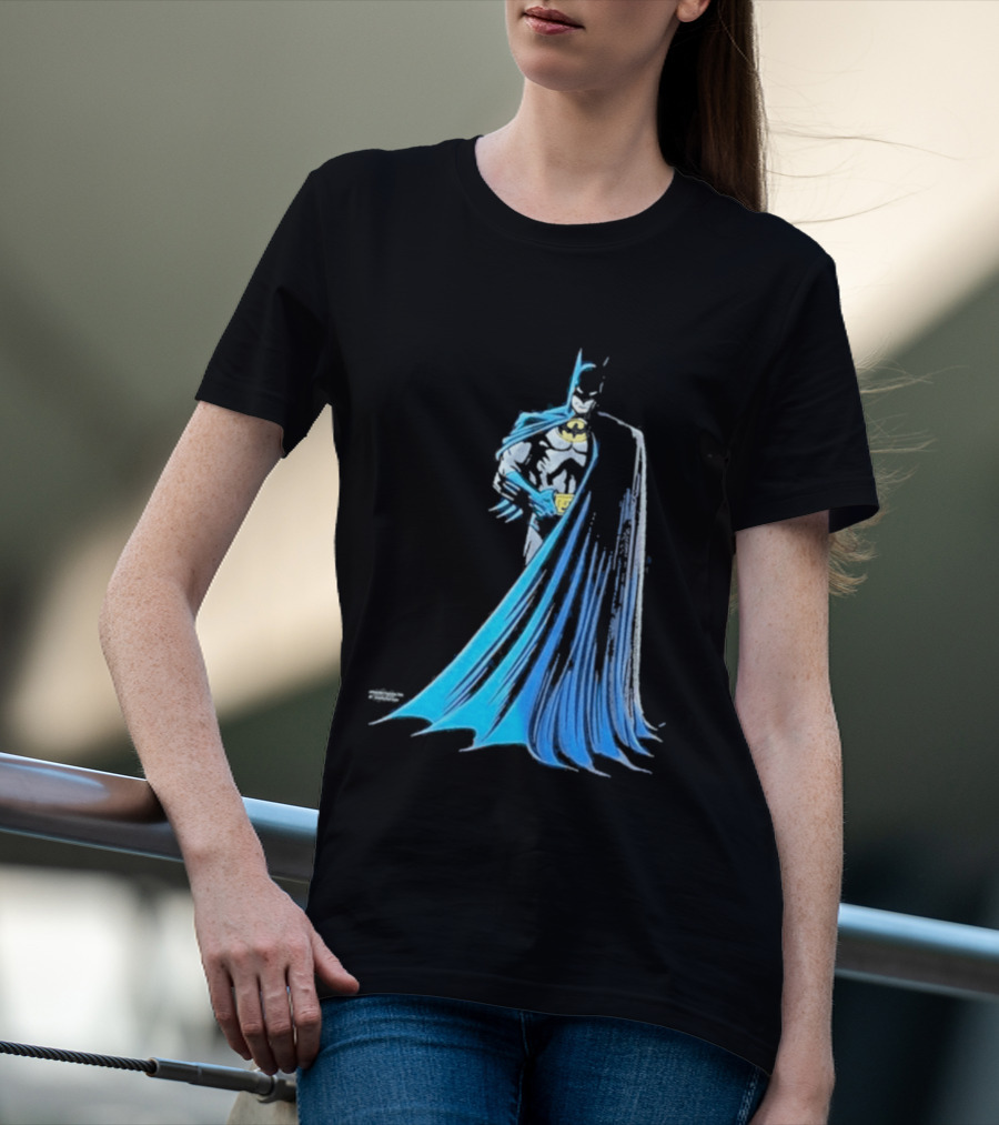 IShowSpeed 1989 Batman DC Comics Blue And Grey Cape T-Shirt