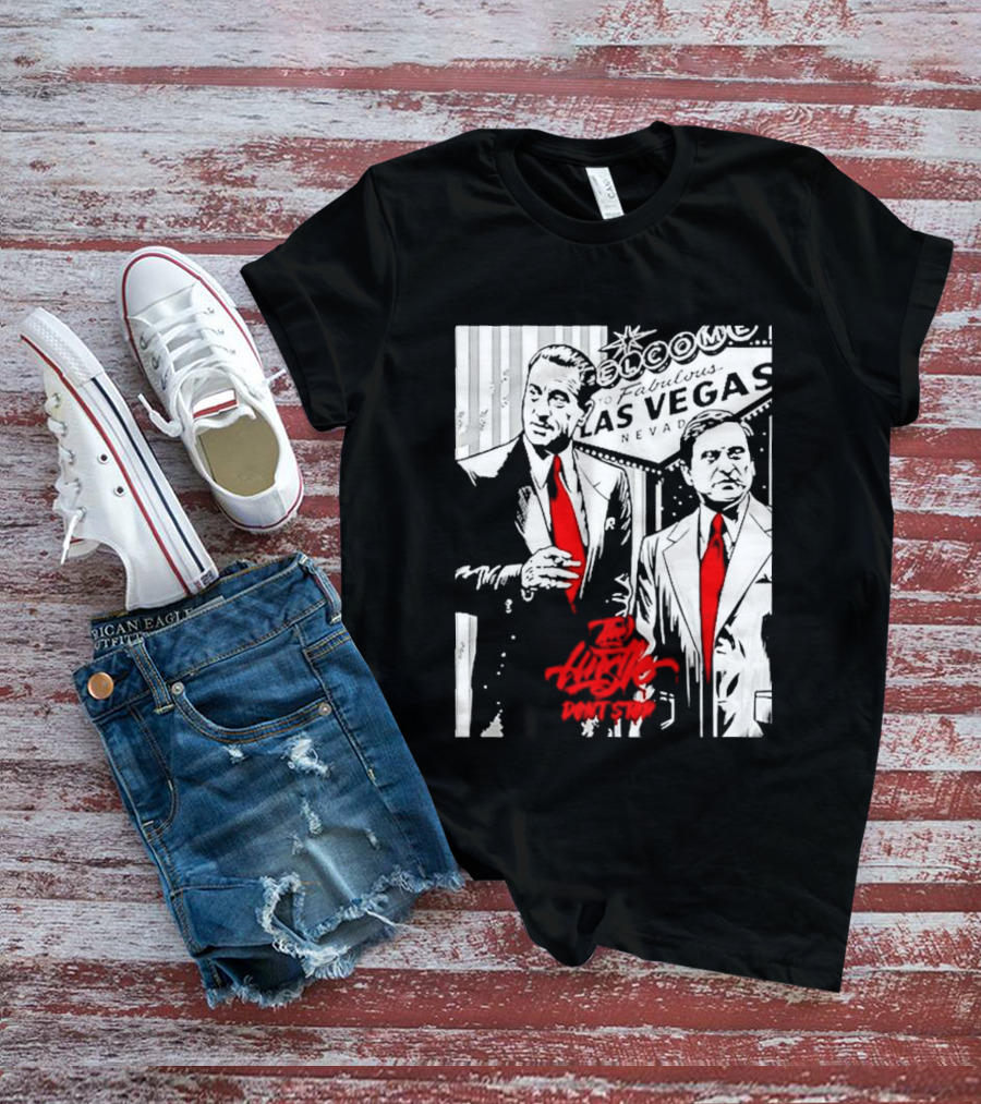 Las Vegas Casino Mobsters Red Tie T-Shirt