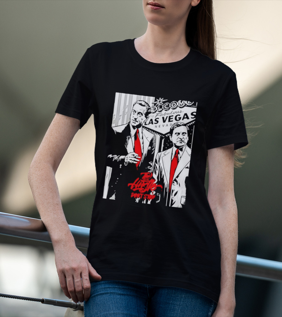 Las Vegas Casino Mobsters Red Tie T-Shirt