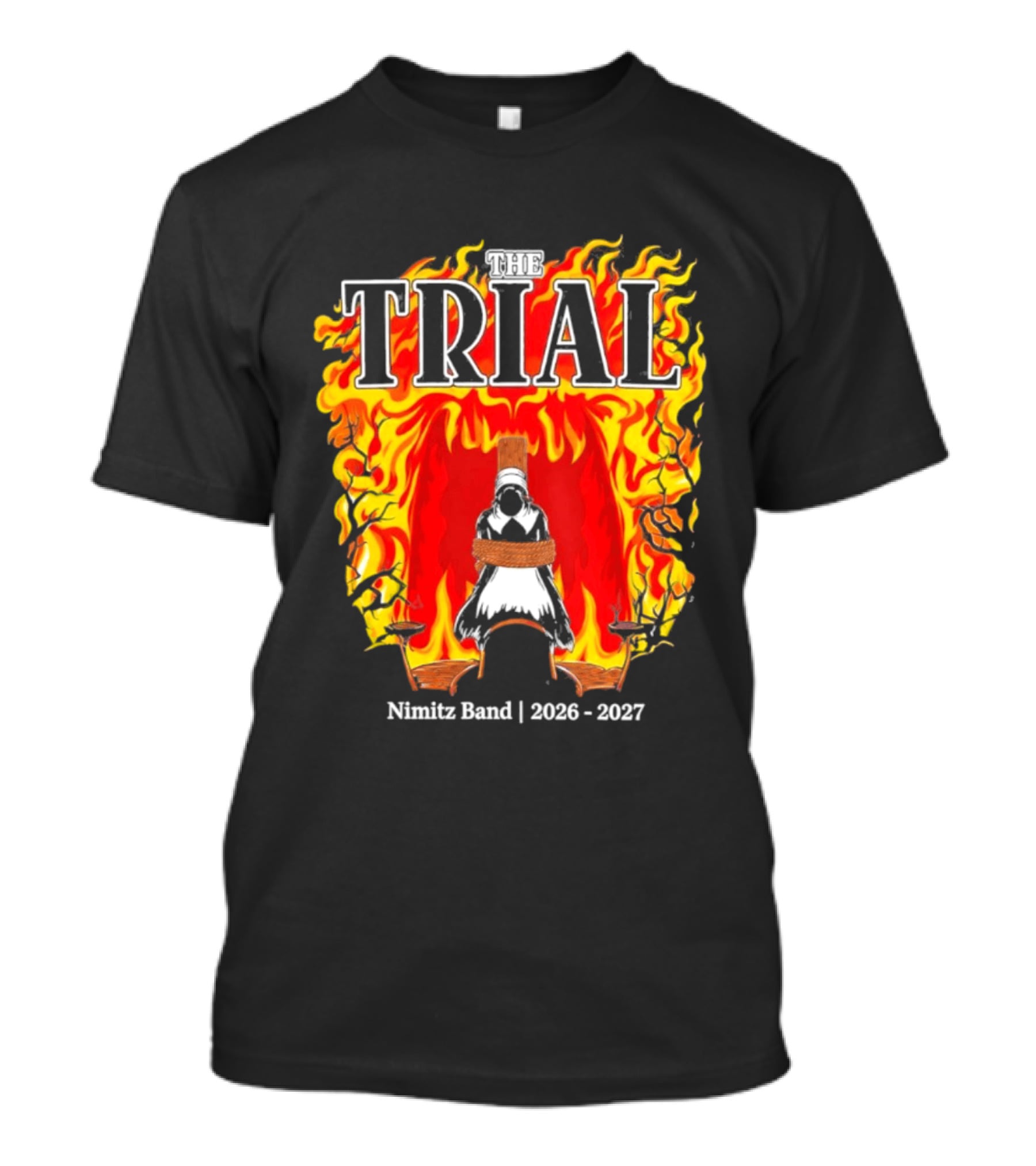 Trial Nimitz Band 2026 2027 Flaming Performer T-Shirt