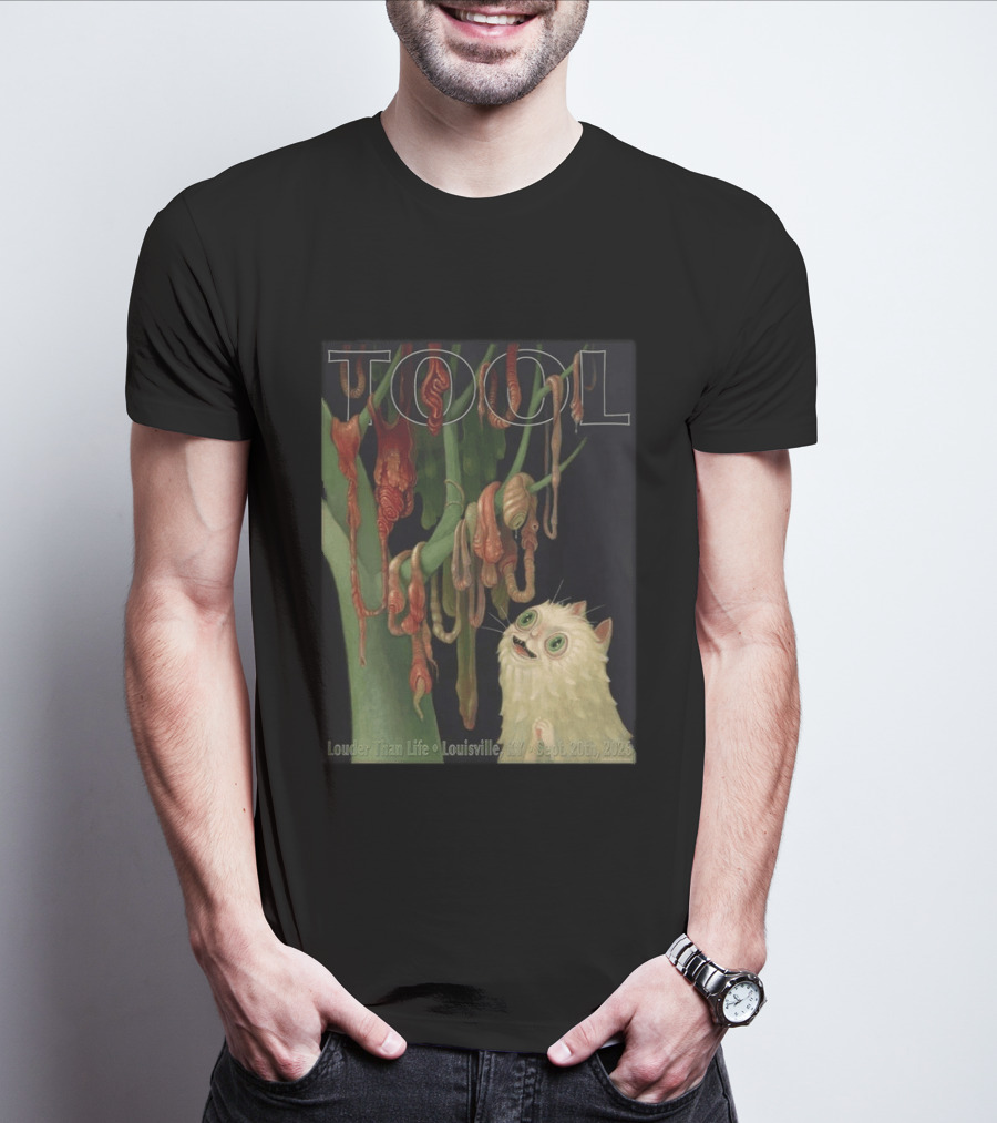 TOOL Louder Than Life Louisville KY Sept 20 2026 Cat T-Shirt