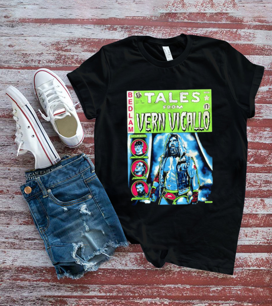 Tales From Vern Vicallo Featuring Bedlam Comic No 14 T-Shirt