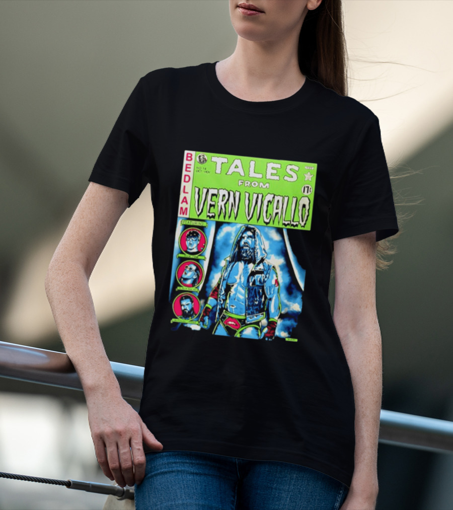 Tales From Vern Vicallo Featuring Bedlam Comic No 14 T-Shirt