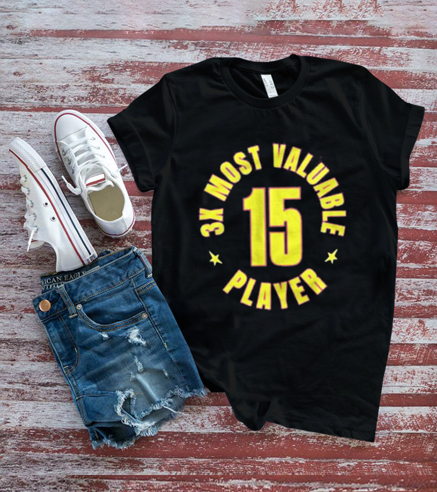 3X Most Valuable Player 15 Stars T-Shirt