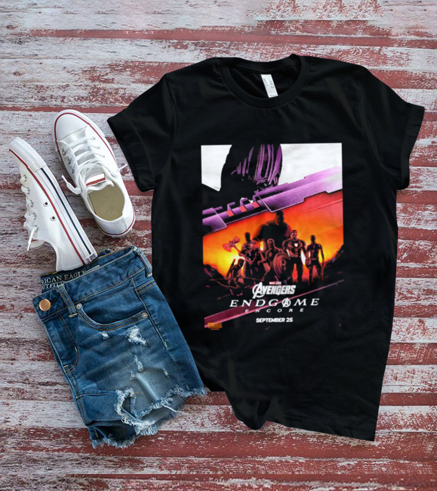 Avengers Endgame Encore Marvel Studios September 26 T-Shirt