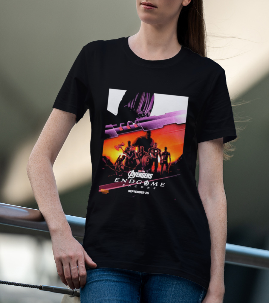 Avengers Endgame Encore Marvel Studios September 26 T-Shirt