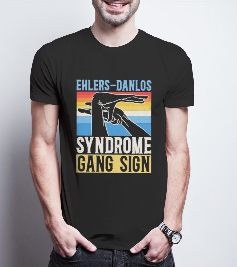Ehlers Danlos Syndrome Gang Sign T-Shirt