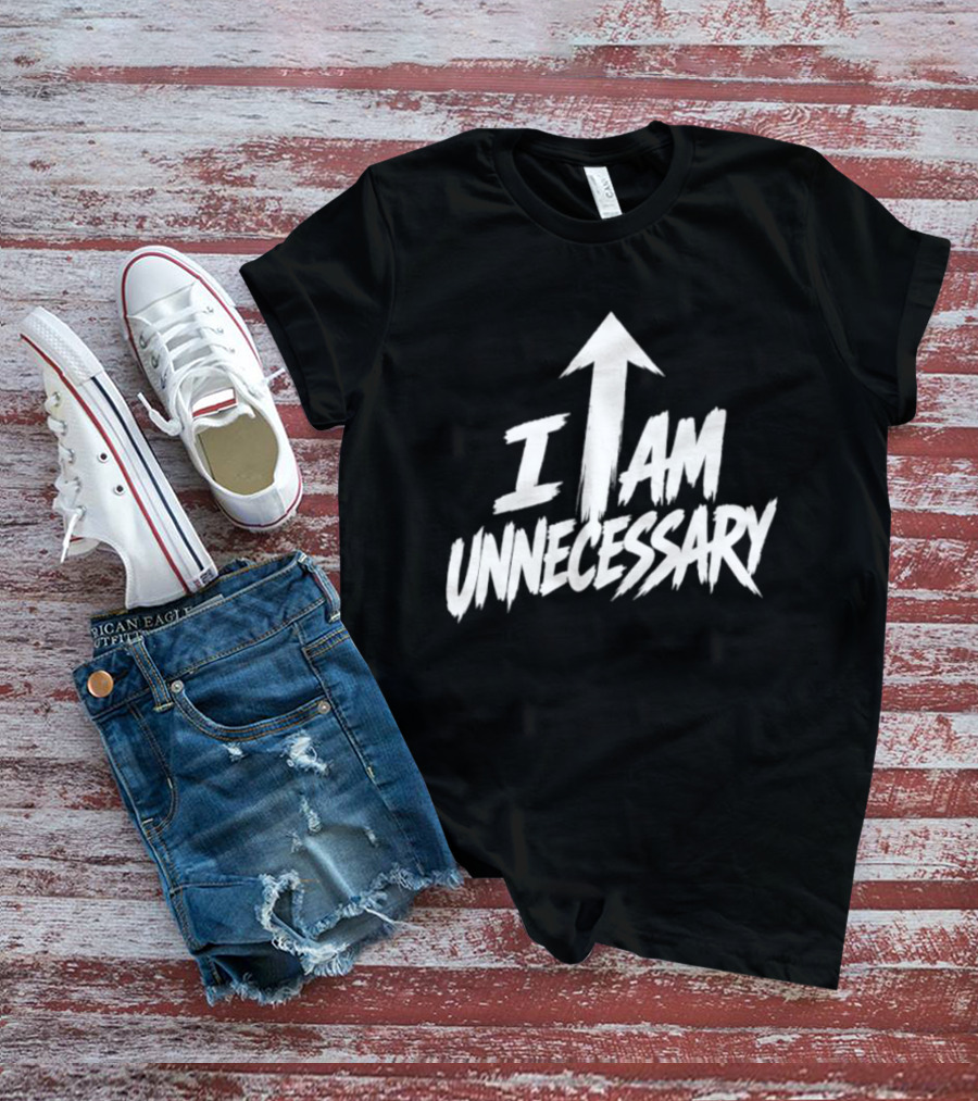 Ethan Iglesias I Am Unnecessary Arrow T-Shirt