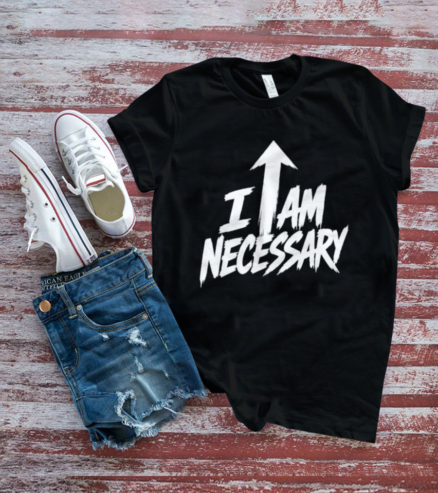 Ethan Iglesias Nece I Am Necessary Arrow T-Shirt