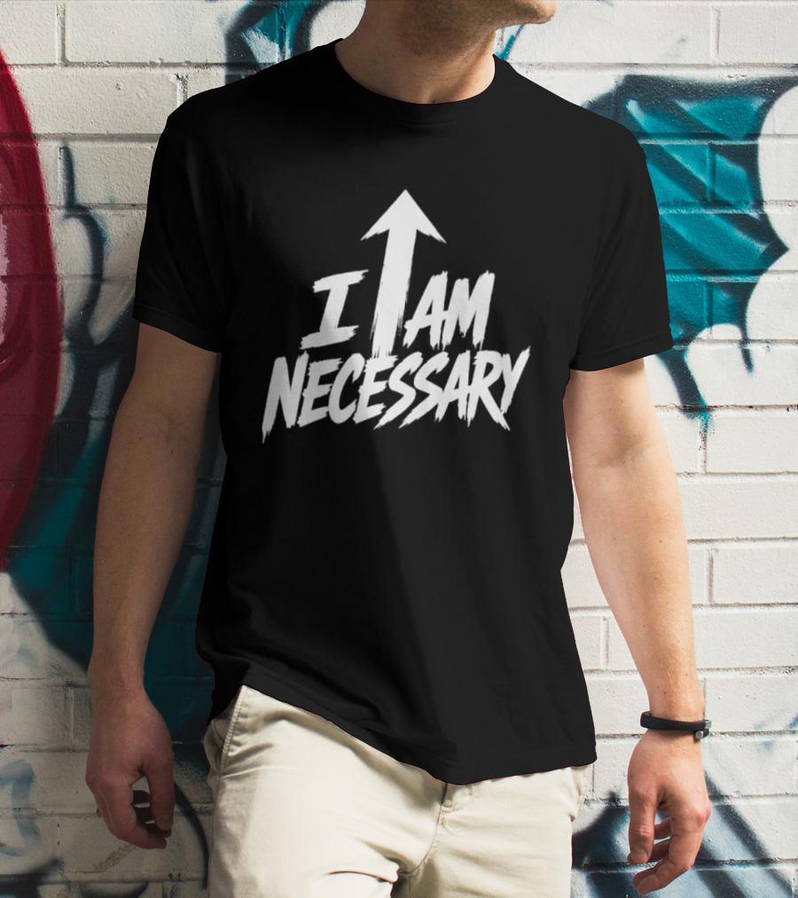 Ethan Iglesias Nece I Am Necessary Arrow T-Shirt