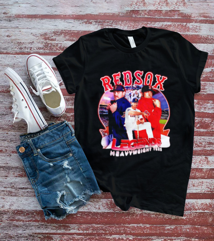 Boston Red Sox Legends Heavyweight Hits Abreu And Duran T-Shirt