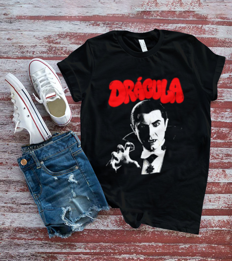 Tropical Death Dracula Bela Lugosi Vampire Horror T-Shirt