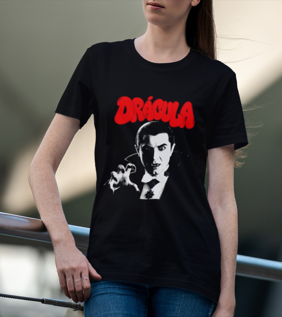 Tropical Death Dracula Bela Lugosi Vampire Horror T-Shirt