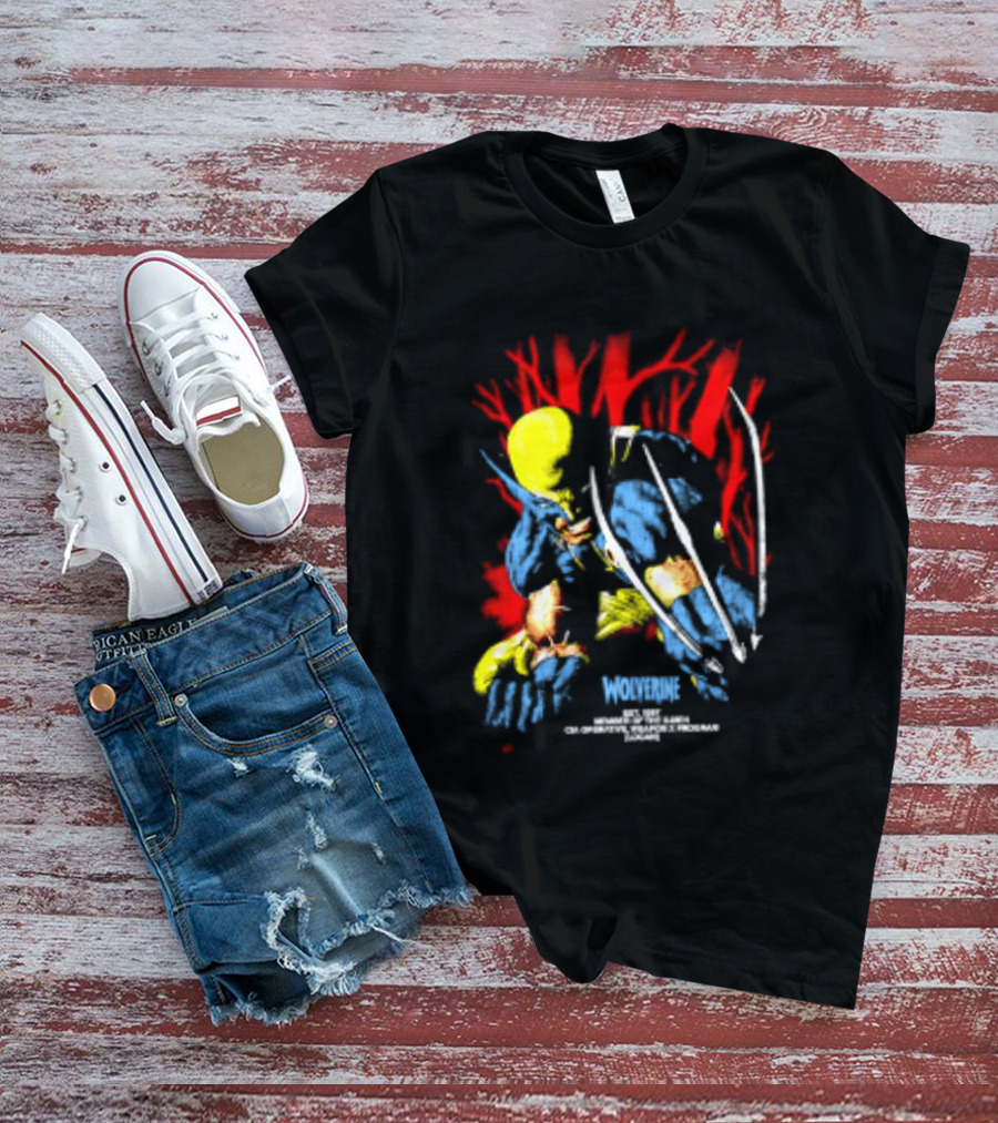 Wolverine Est 1997 Member Of X Men CIA Operative Weapon X Program Logan T-Shirt