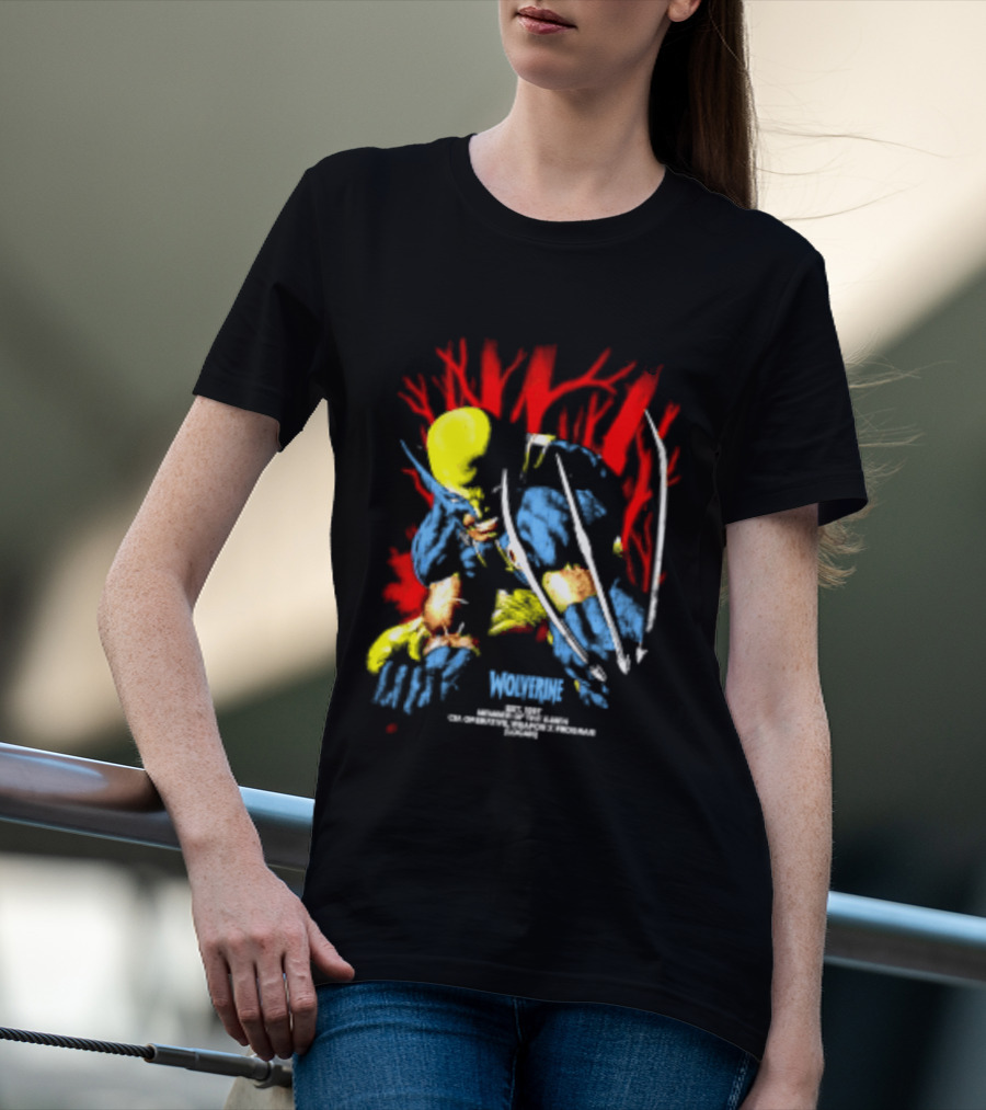 Wolverine Est 1997 Member Of X Men CIA Operative Weapon X Program Logan T-Shirt