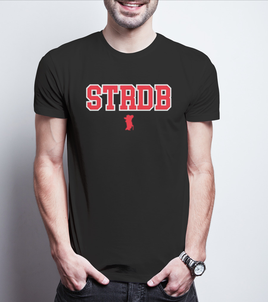 Ole Miss Rebels NCAA Football STRDB Retro Style Block Letters T-Shirt