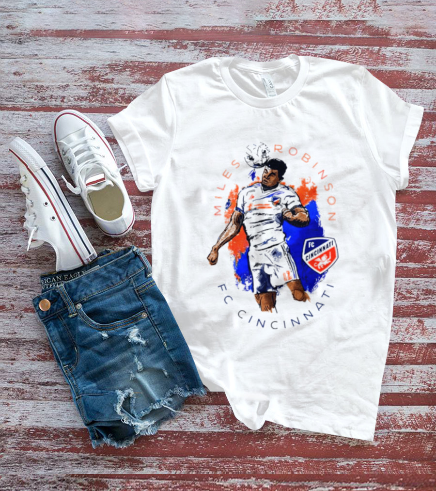 Miles Robinson FC Cincinnati Player Make Your Mark T-Shirt
