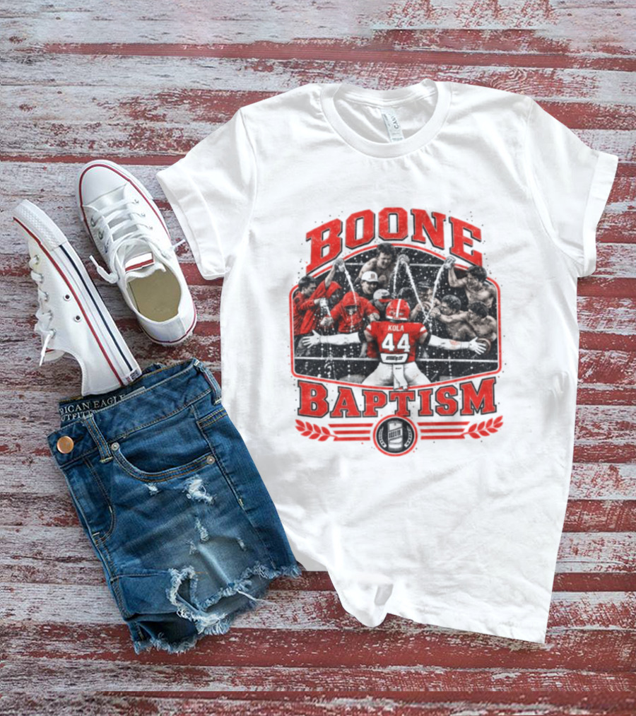 OSU Cowboy Football Boone Baptism Kola 44 T-Shirt