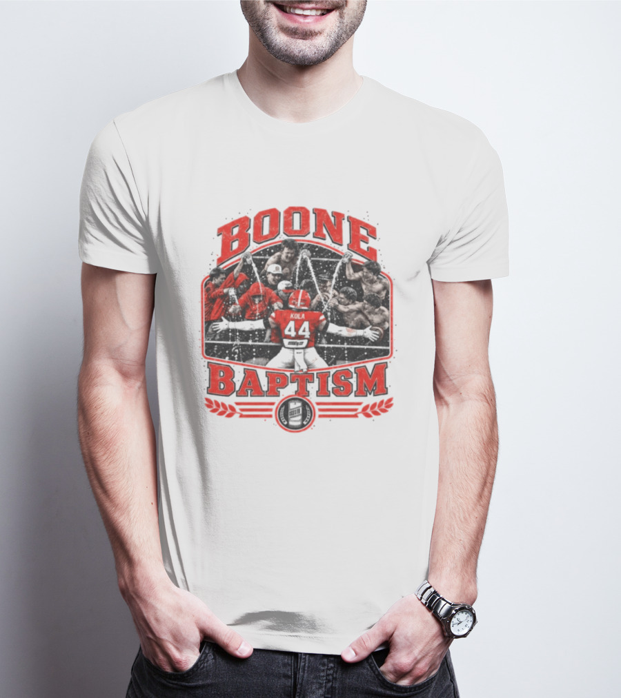 OSU Cowboy Football Boone Baptism Kola 44 T-Shirt