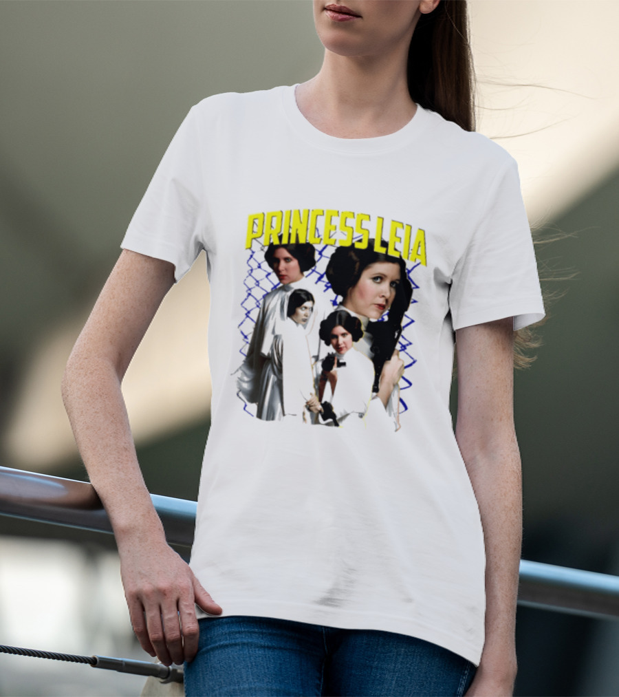 Princess Leia Star Wars Legends Bootleg Retro Fan T-Shirt