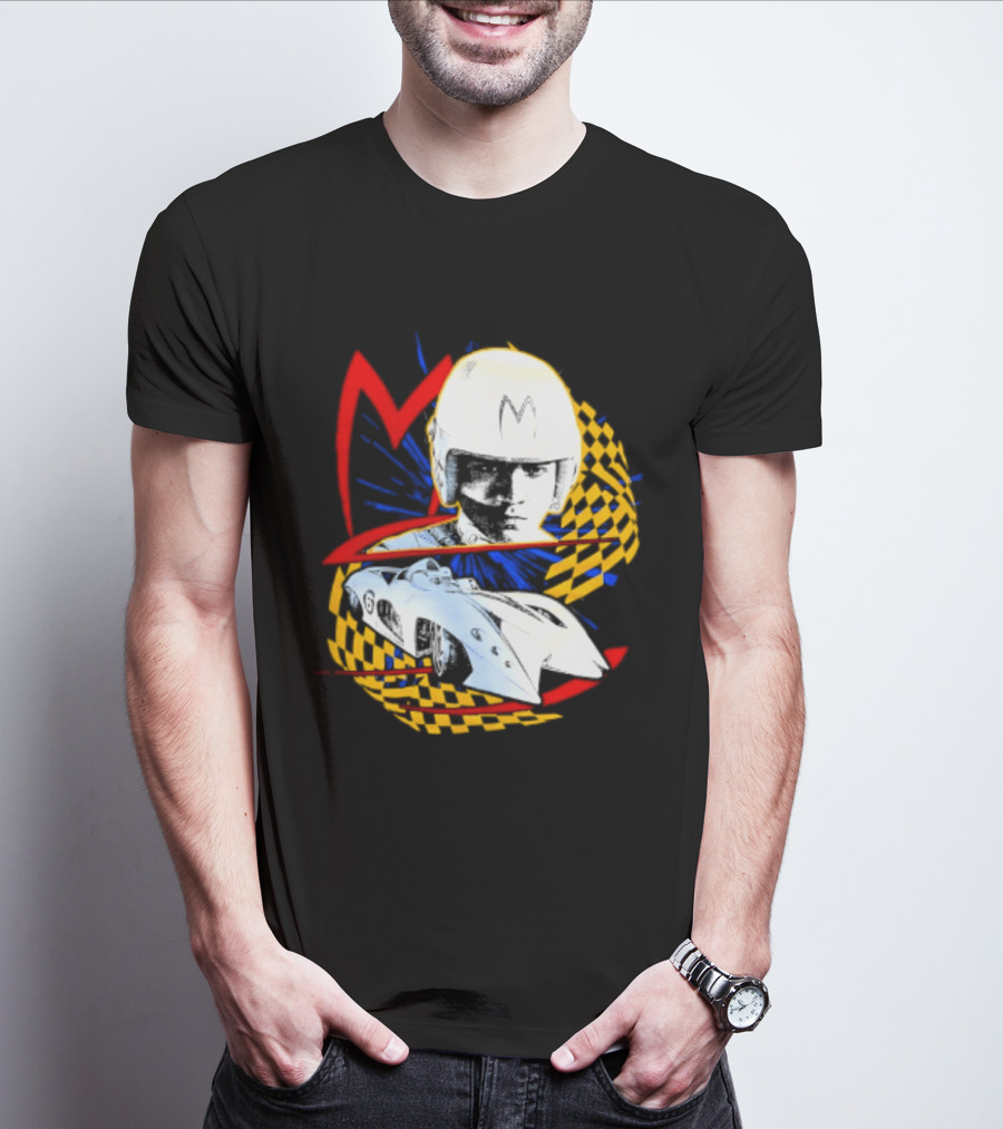 Speed Racer Mach 5 M Iconic Race Car T-Shirt