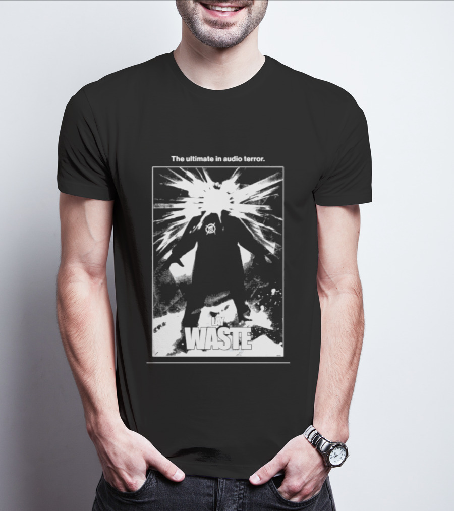 The Ultimate In Audio Terror Lay Waste Explosion Scene T-Shirt