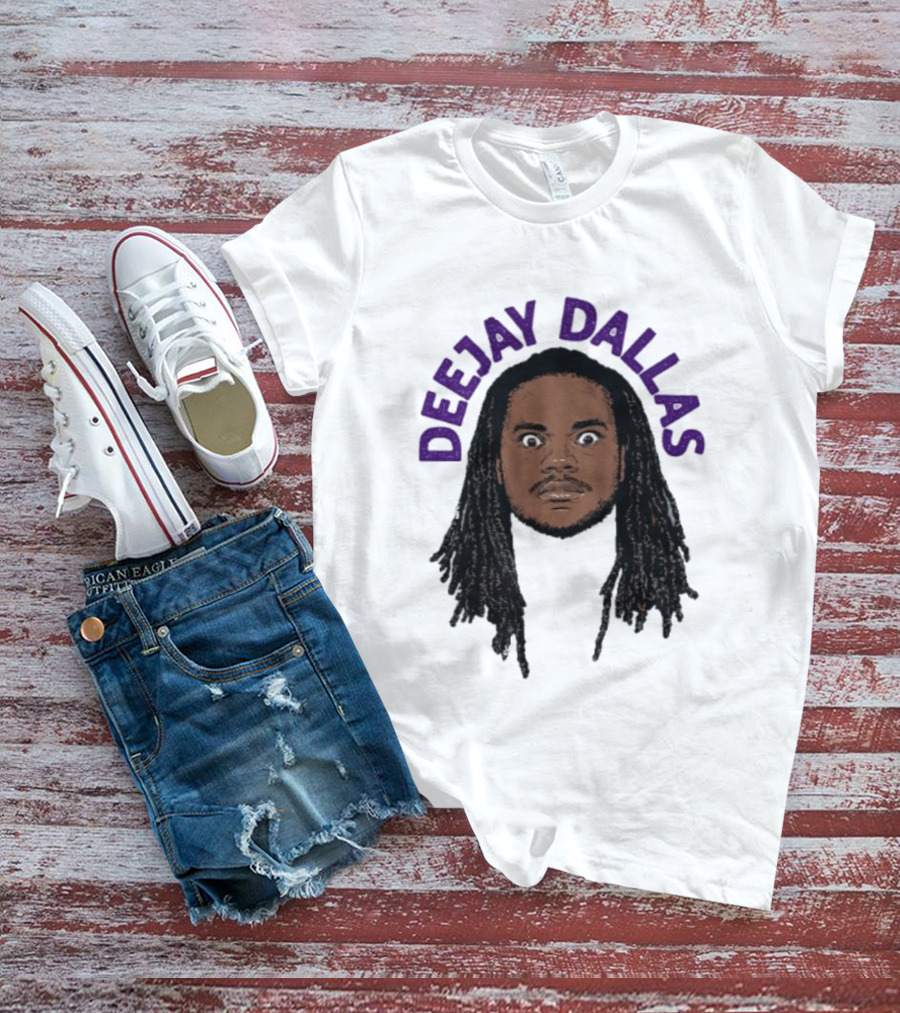 DeeJay Dallas Headshot Illustration Minnesota Football T-Shirt