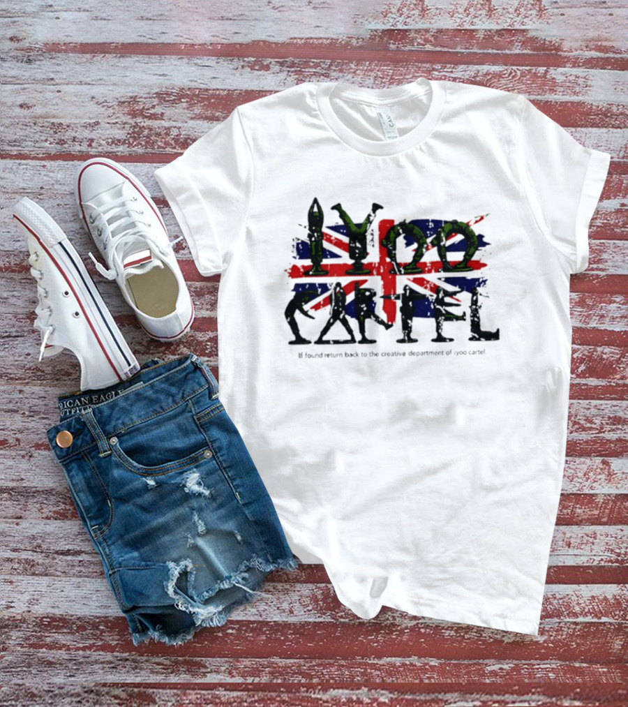 Iyoo Cartel Toy Soldiers Union Jack Flag T-Shirt