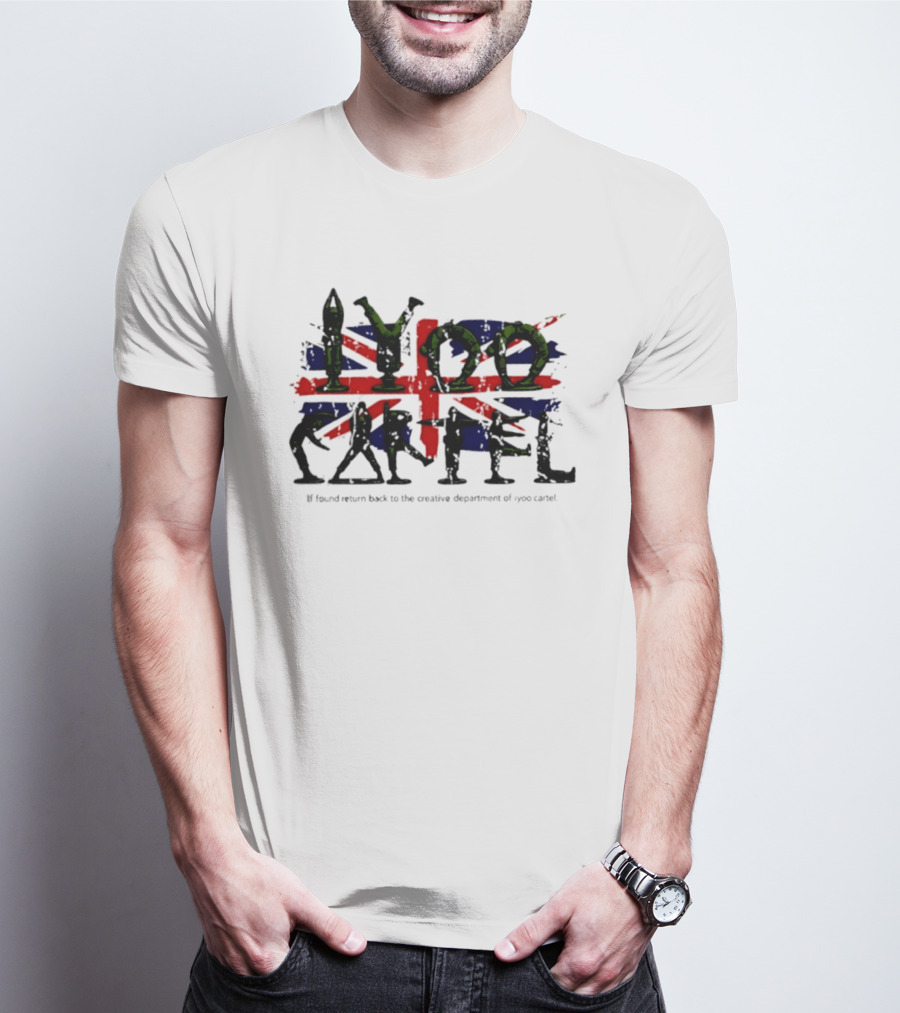 Iyoo Cartel Toy Soldiers Union Jack Flag T-Shirt