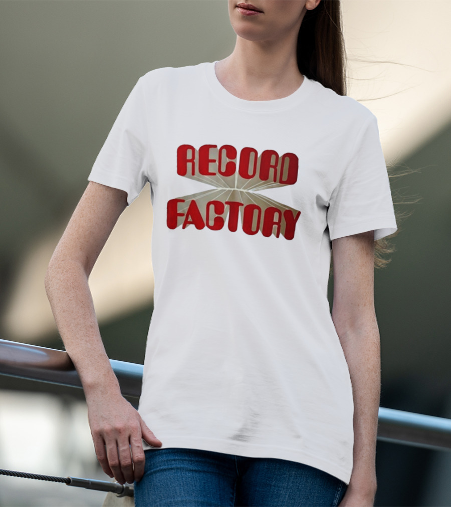 Record Factory Sunnyvale Music Retro Nostalgia T-Shirt