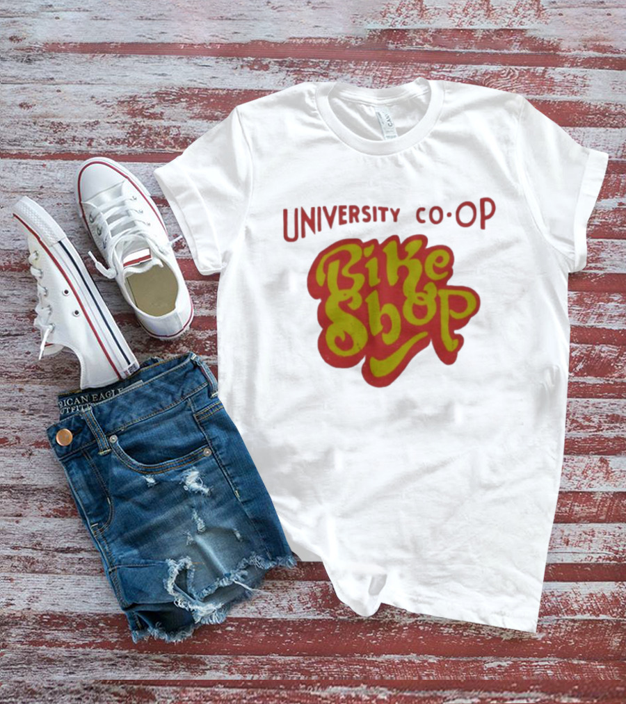 University Co Op Bike Shop Austin Cycling T-Shirt