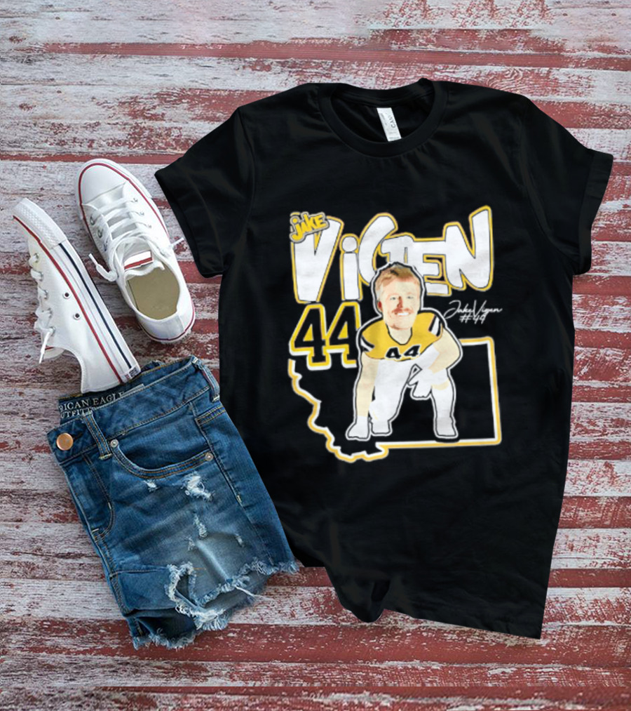 Jake Vigen 44 Montana State Bobcats Player 2026 Caricature T-Shirt