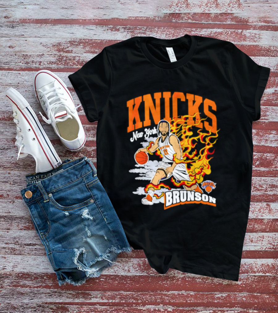Knicks Jalen Brunson Fired Up New York Knicks T-Shirt