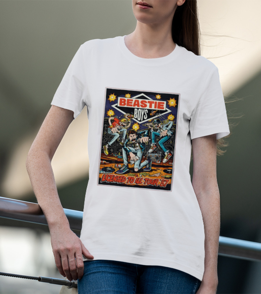 Beastie Boys Licensed To Ill Tour ’87 T-Shirt