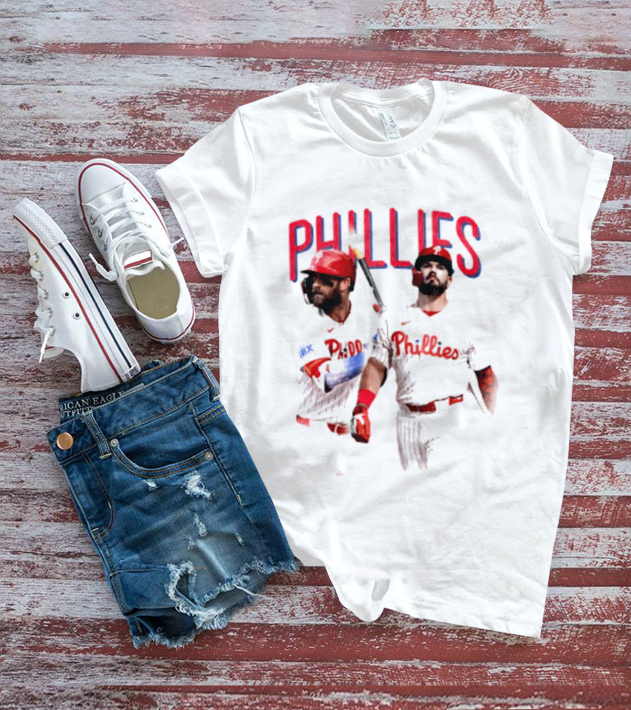 Philadelphia Phillies Bryce Harper Kyle Schwarber T-Shirt