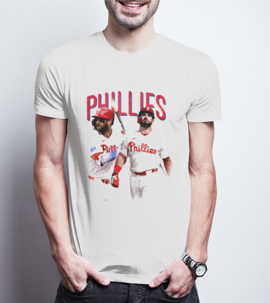 Philadelphia Phillies Bryce Harper Kyle Schwarber T-Shirt