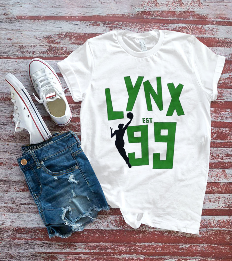 Lynx EST 99 Green Basketball T-Shirt