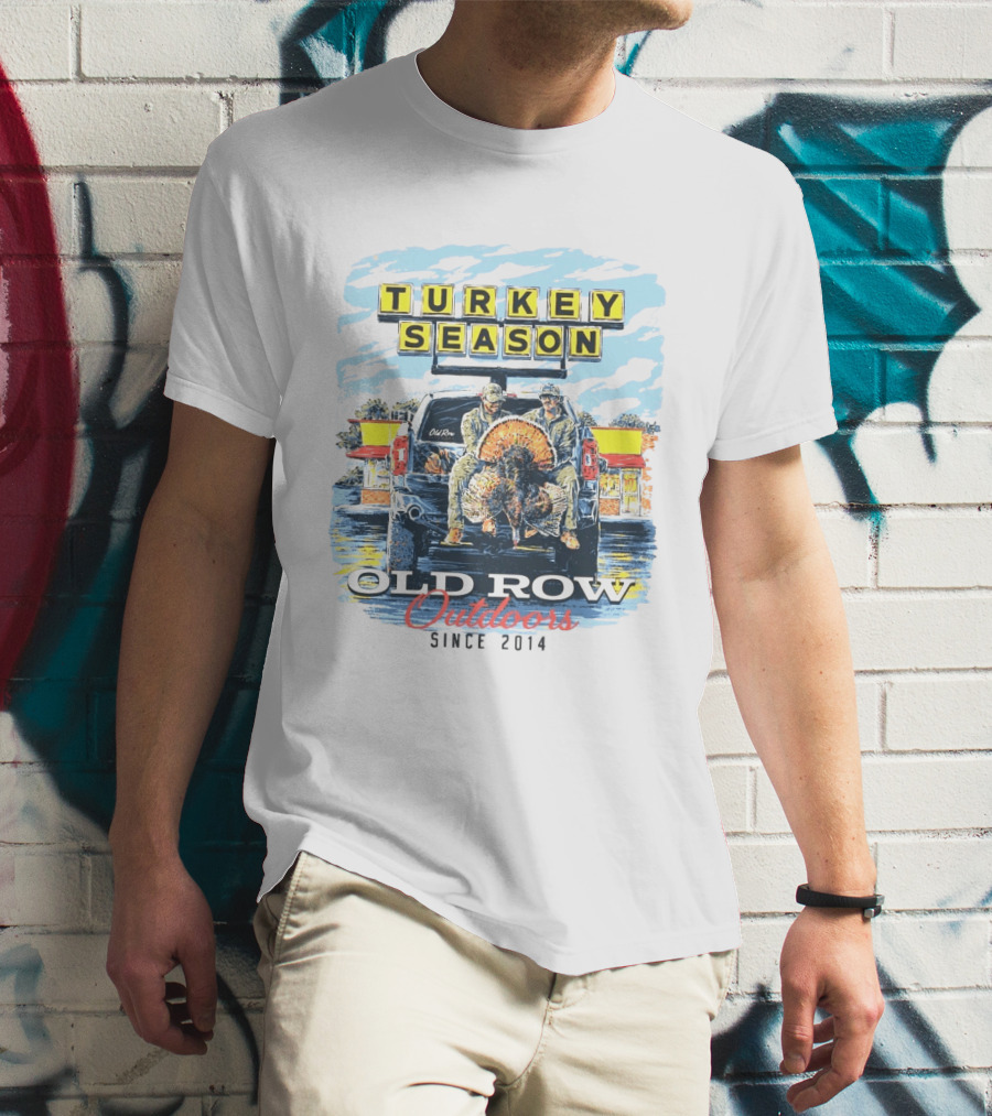 Turkey Season Old Row Outdoors Since 2014 T-Shirt