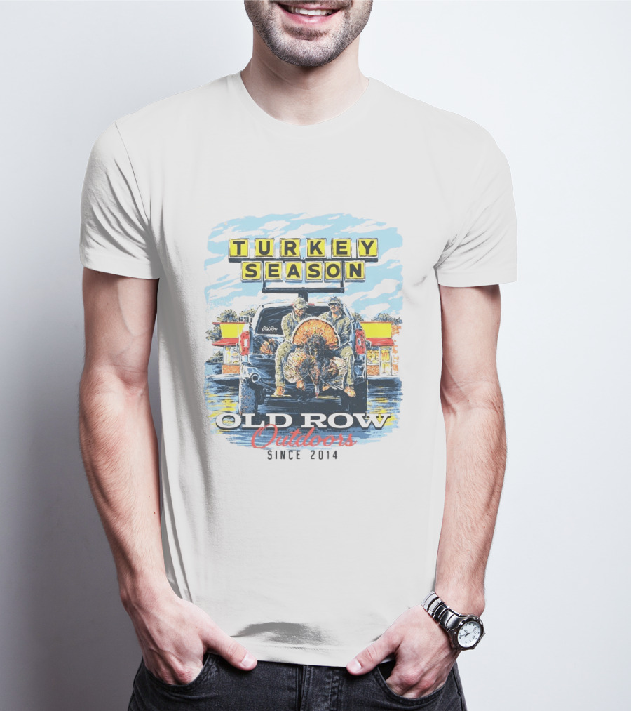 Turkey Season Old Row Outdoors Since 2014 T-Shirt