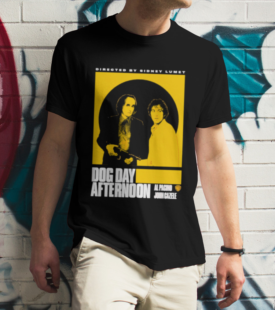 Directed By Sidney Lumet Dog Day Afternoon Al Pacino John Cazale Warner Bros T-Shirt